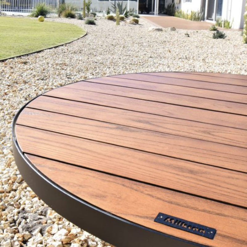 Fire Pit Timber Table 100