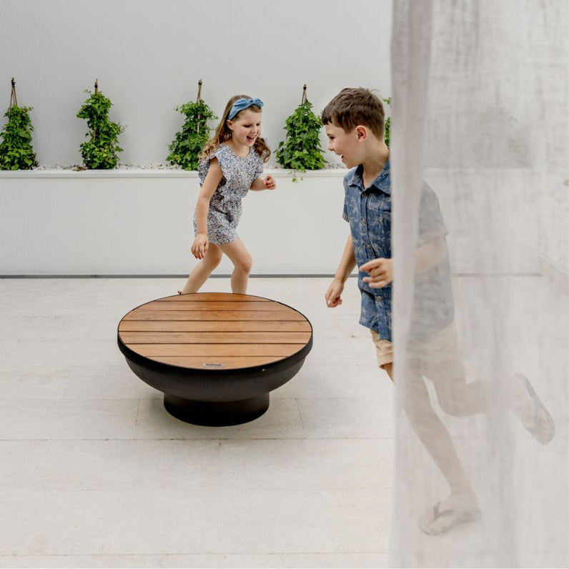 Fire Pit Timber Table 70