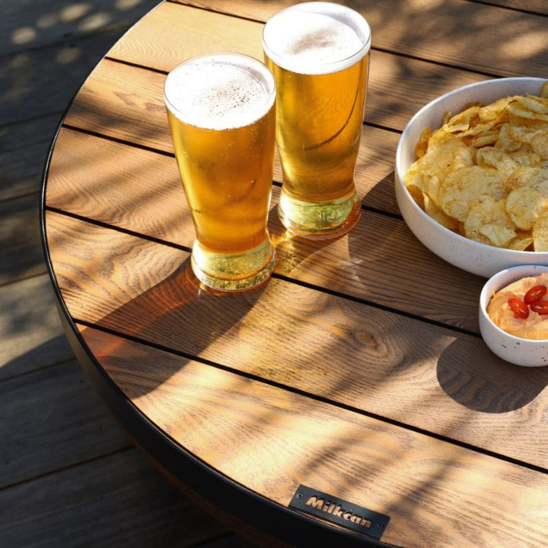 Fire Pit Timber Table 80