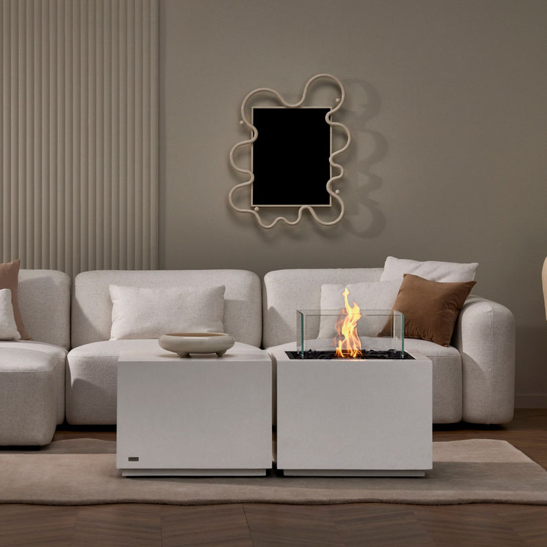 Sidecar 24 Fire Pit Table - Bone