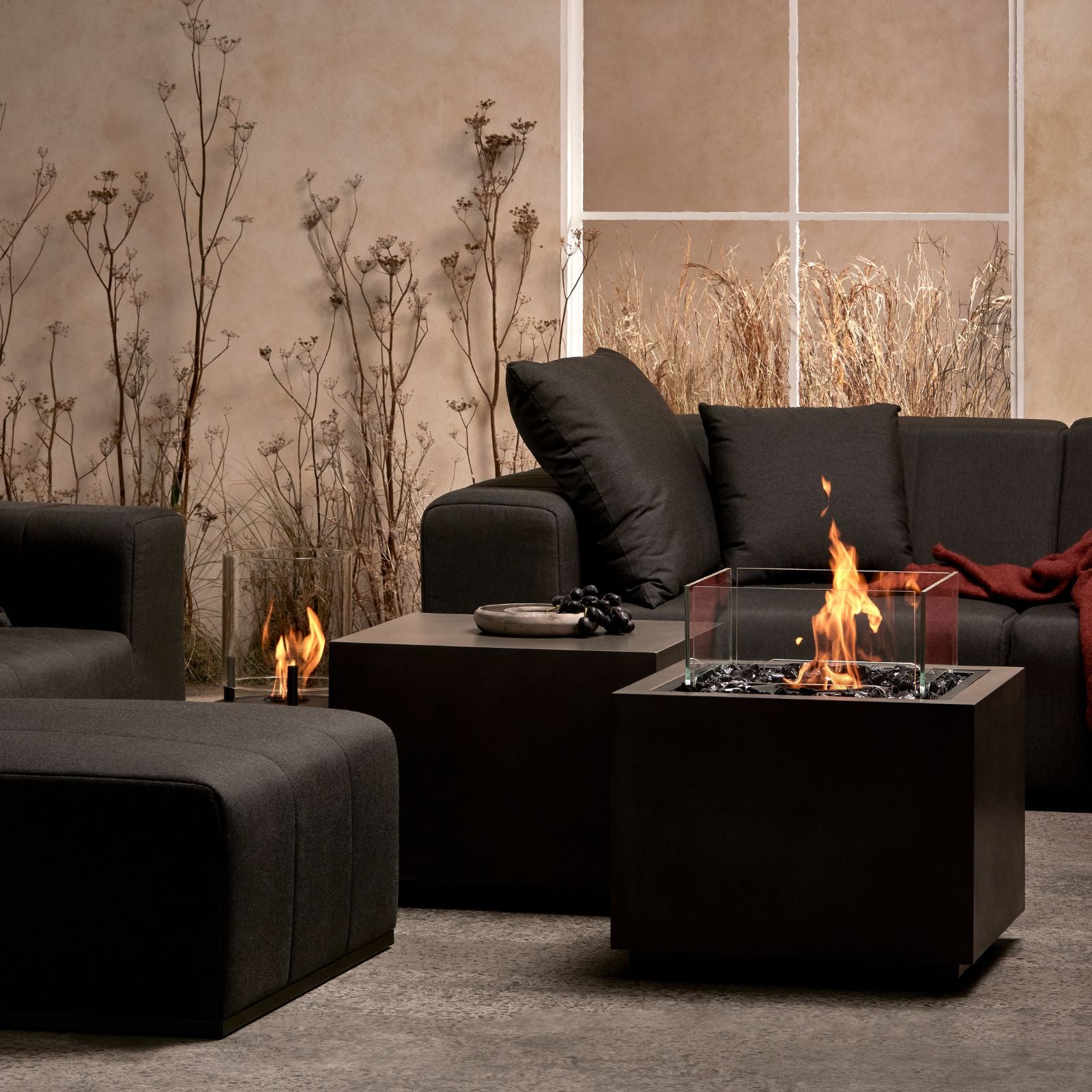Sidecar 24 Fire Pit Table - Natural