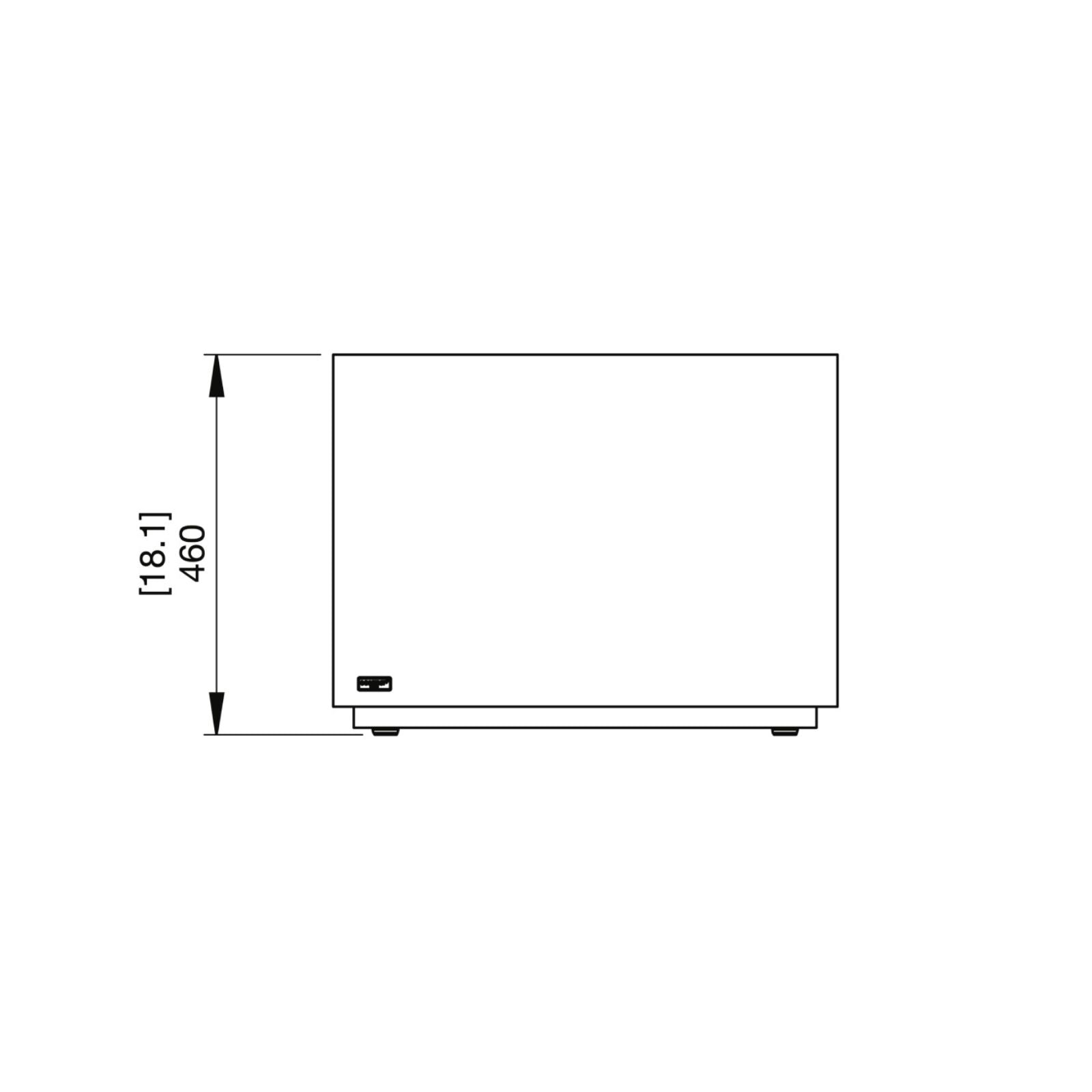 Sidecar 24 Fire Pit Table - Bone