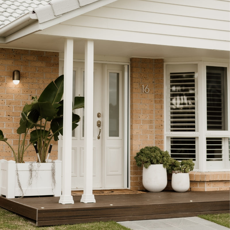 Laguna Plant Pot - White Terrazzo