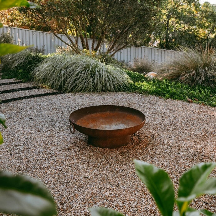 Cairo 90cm Rust Fire Pit | Milkcan Outdoor Products