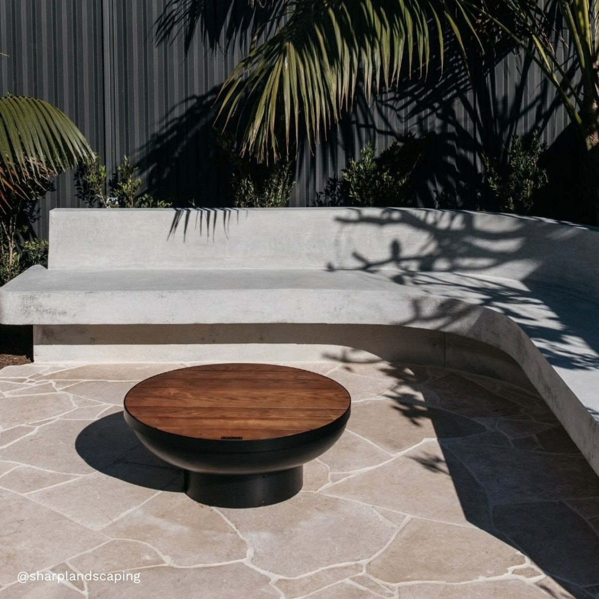 Phoenix 70 Black Fire Pit
