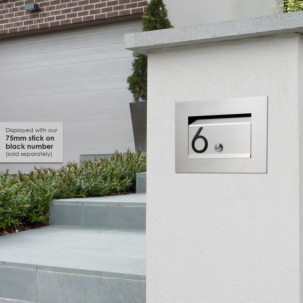 Chelsea Front Open Brick In Letterbox