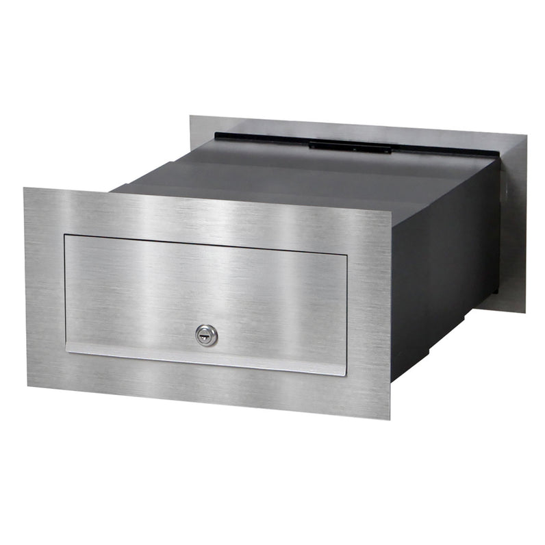 Palazzo A4 Brick Letterbox - Stainless Steel