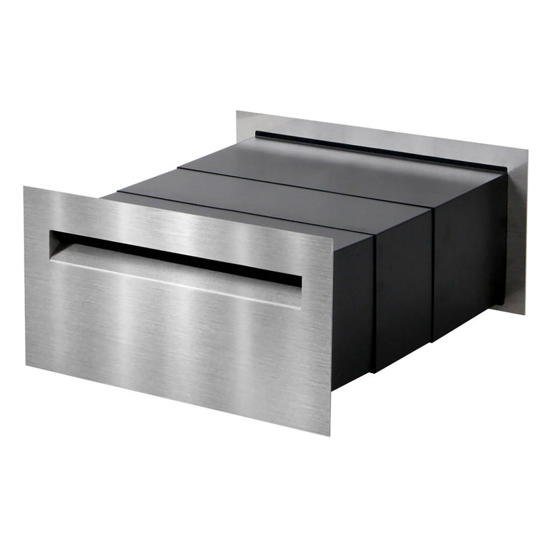 Palazzo A4 Brick Letterbox - Stainless Steel