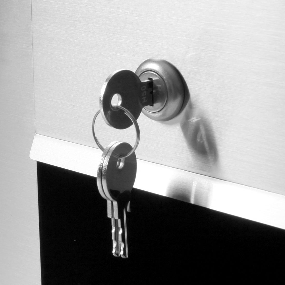 Boston Fence/Brick Letterbox - Stainless