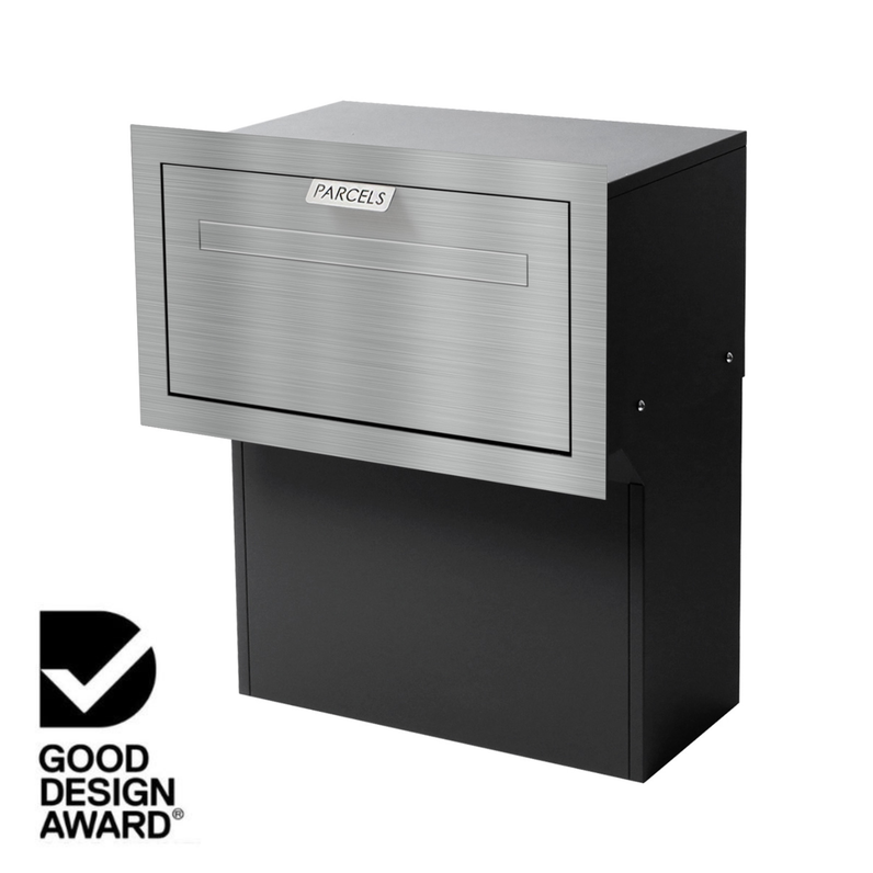Geneva Parcel Fence/Brick Letterbox - Stainless Steel