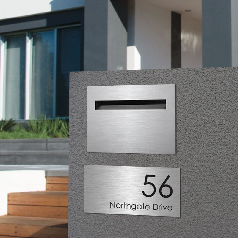 Custom Fence Signs - Order Custom Address Numbers Online