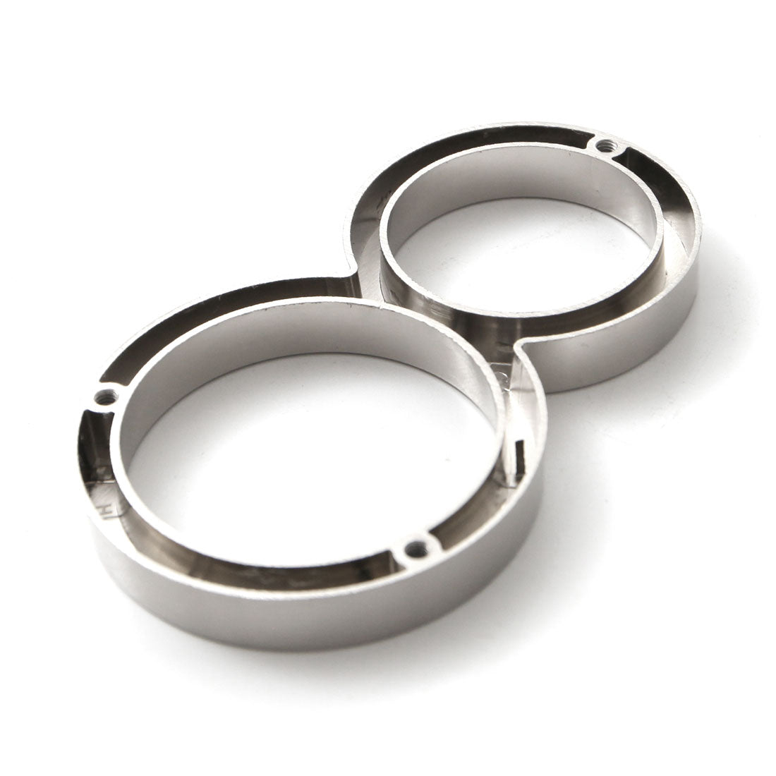 Stud Mount House Numbers 125mm - Silver