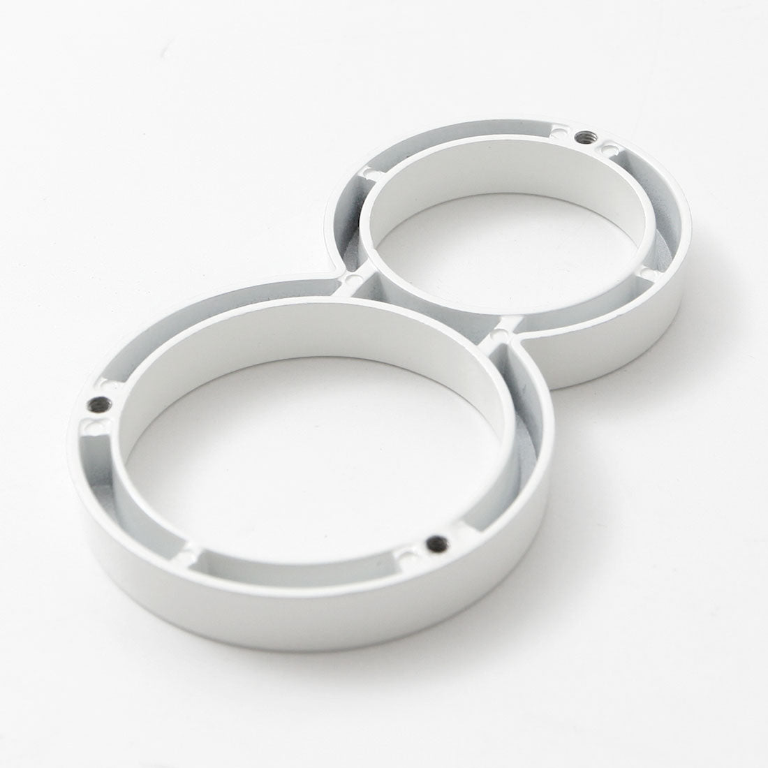 Stud Mount House Numbers 125mm - White