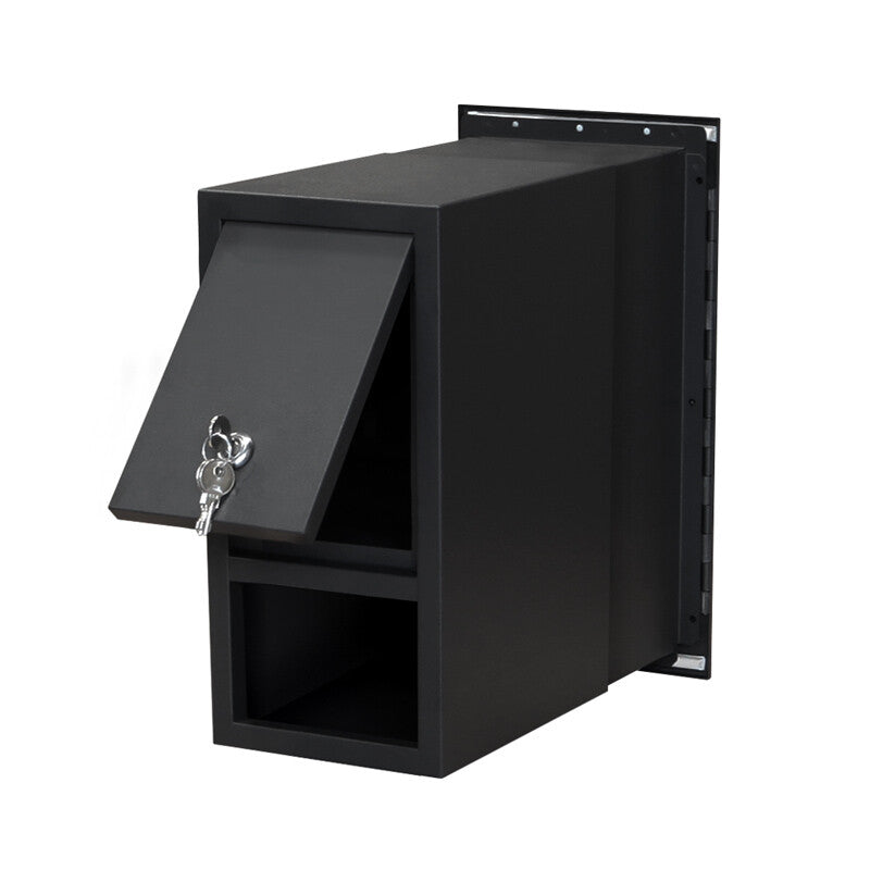 Amalfi Brick Letterbox - Black