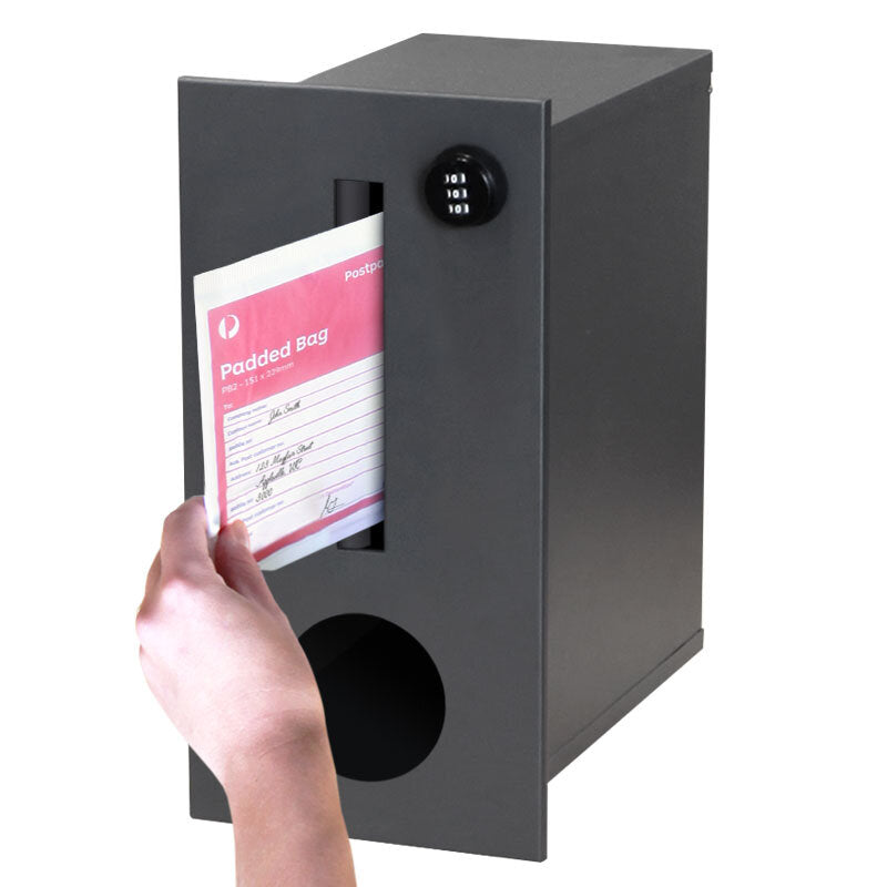 Amalfi Parcel Fence Letterbox