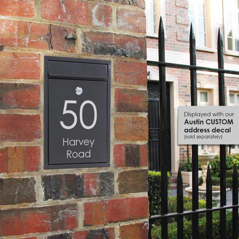 Custom Address Decal Sticker - Narrow