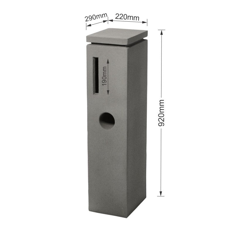 Corby Pillar Letterbox