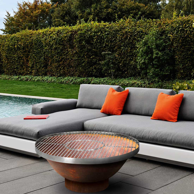 Fire Pit Stainless Steel Grill 80