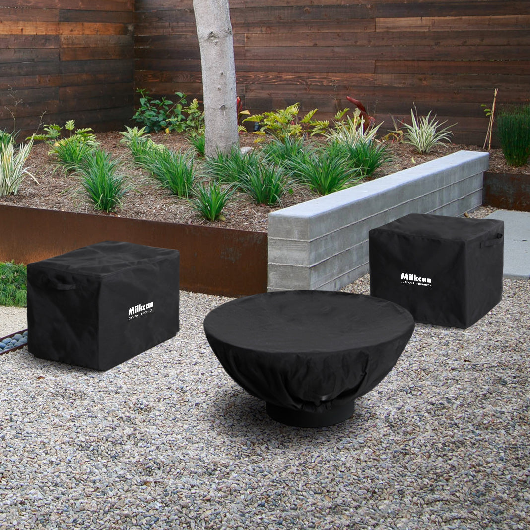 Firewood Storage Stool Cover