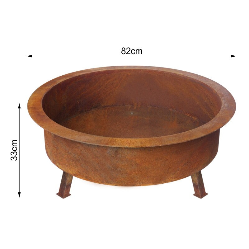 Kalahari 80 Rust Fire Pit