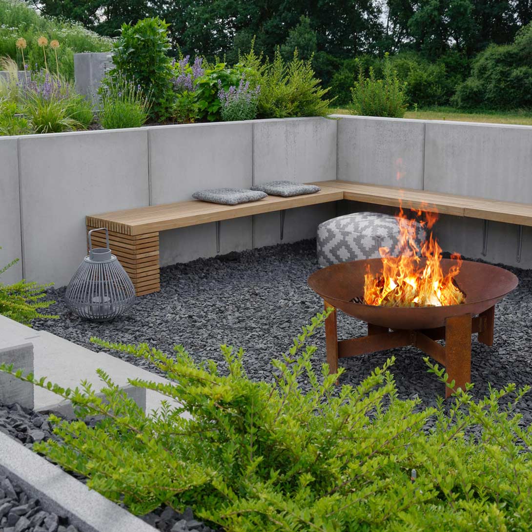Sierra 80 Rust Fire Pit