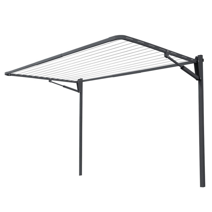 13 Line Folding Ground Mount Clothesline