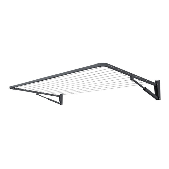 11 Line Folding Wall Mount Clothesline