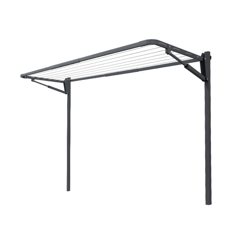 7 Line Folding Ground Mount Clothesline - Couples
