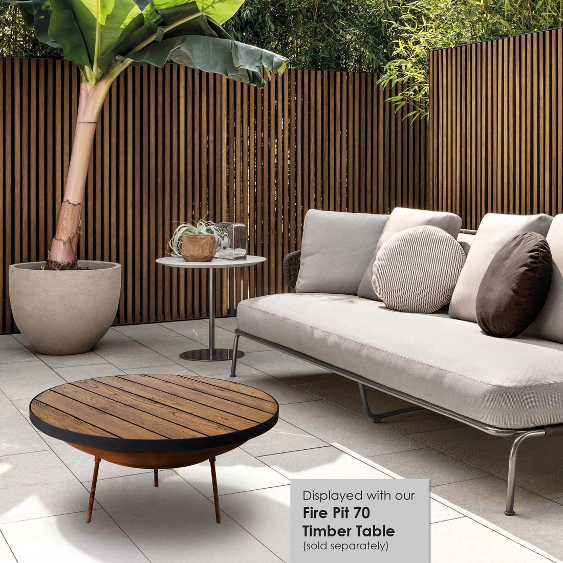 Morocco 60 Rust Fire Pit