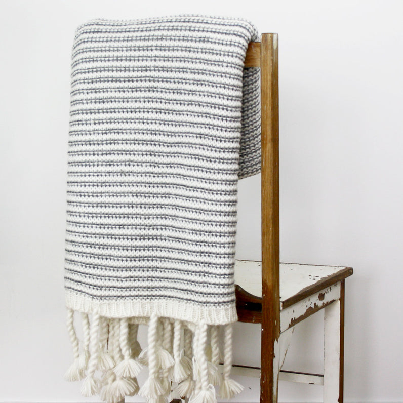 Waffle Knit Throw Blanket