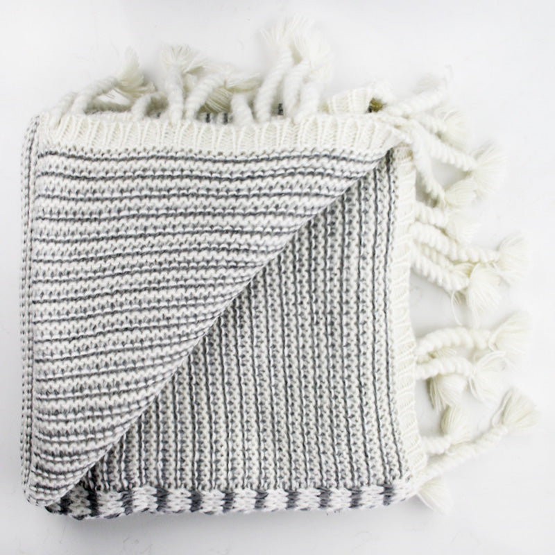 Waffle Knit Throw Blanket