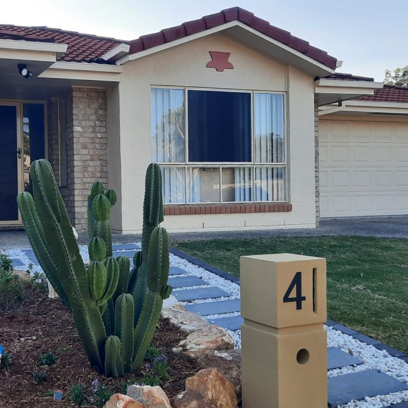 Ridge Pillar Letterbox