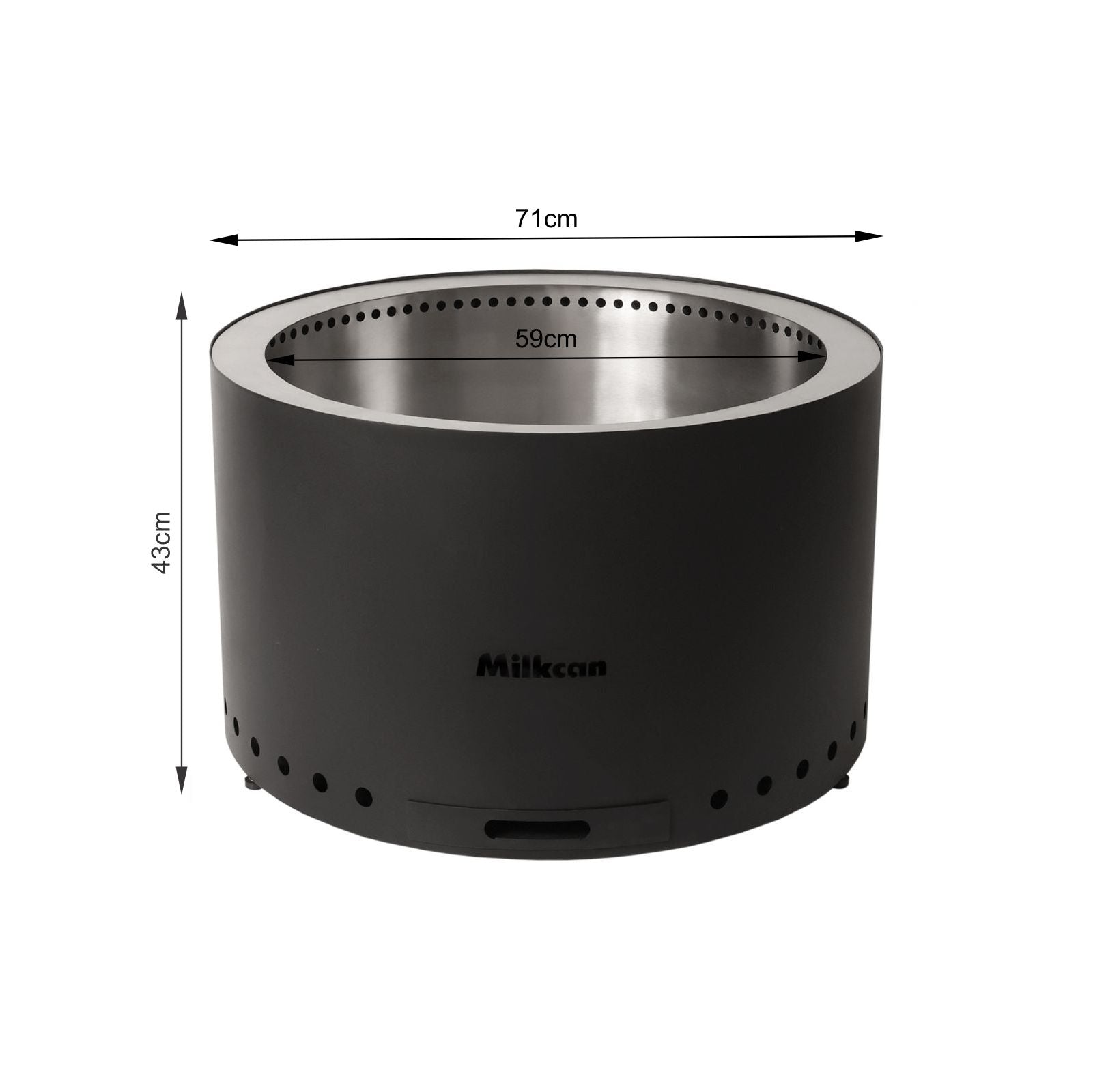 Sahara 70 Low Smoke Fire Pit