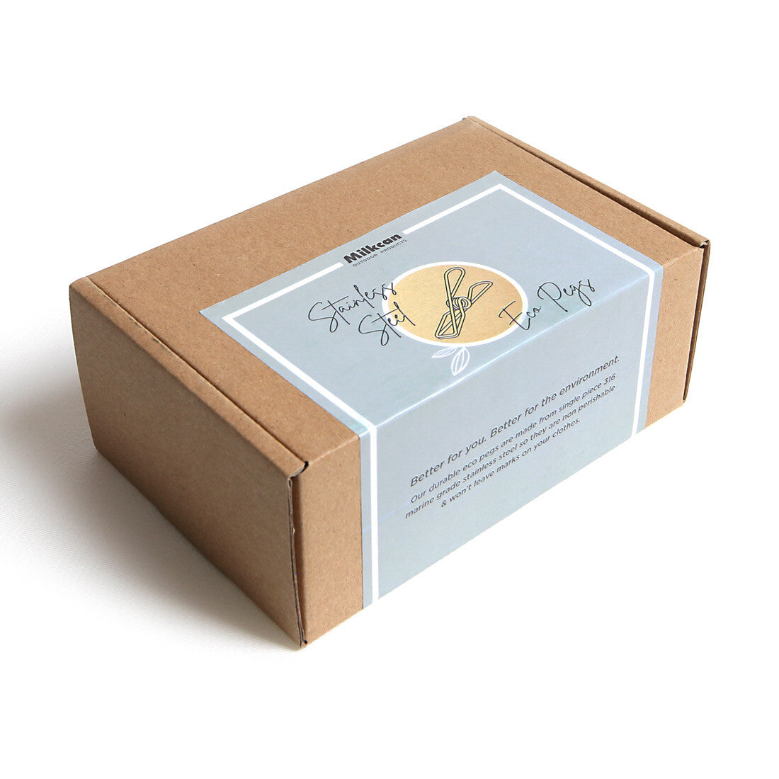 Stainless Steel Eco Pegs - Gold