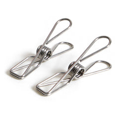 Stainless Steel Eco Pegs - Large - Silver - Pack of 50