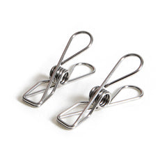 Stainless Steel Eco Pegs - Silver - Pack of 50