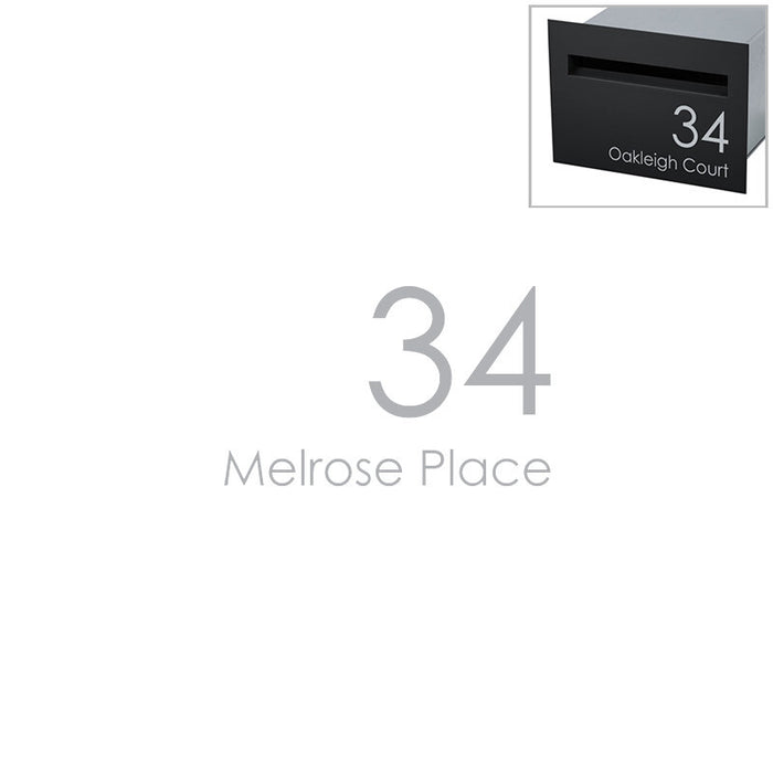 Custom Address Decal Sticker