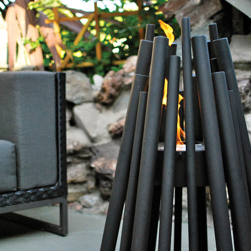 Stix Ethanol Fire Pit - Black