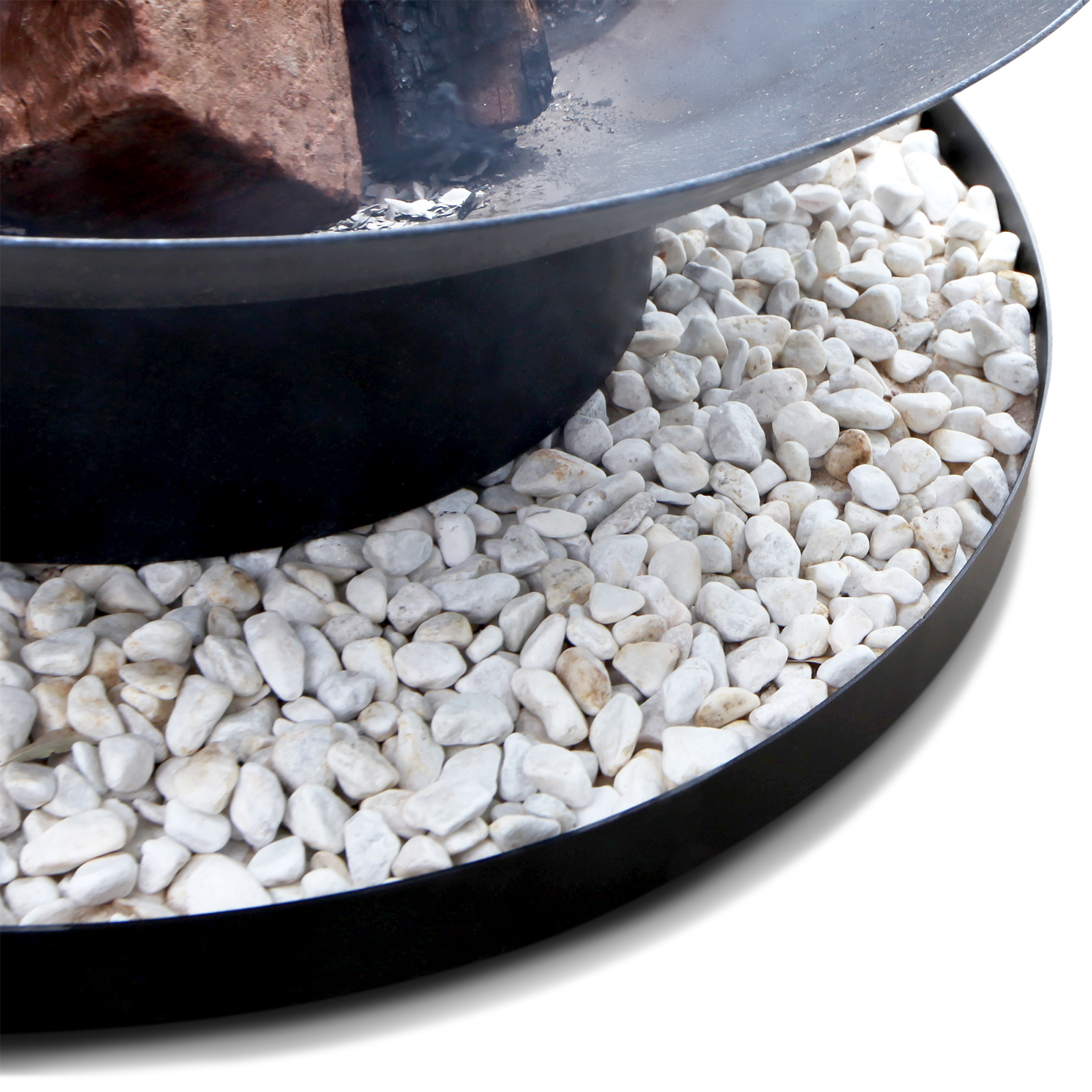 Fire Pit Under Tray 80