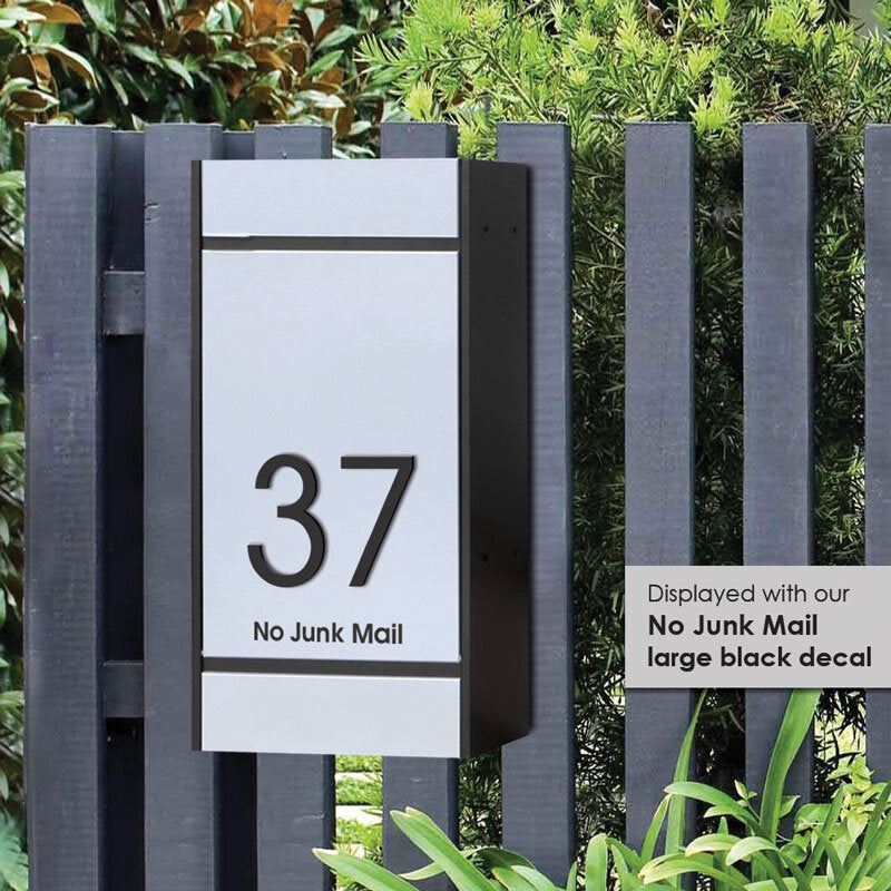 No Junk Mail Decal for letterbox