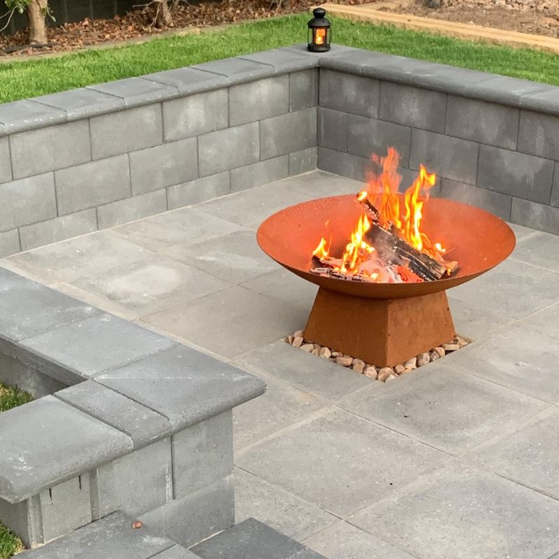 Marrakesh 90 Rust Fire Pit