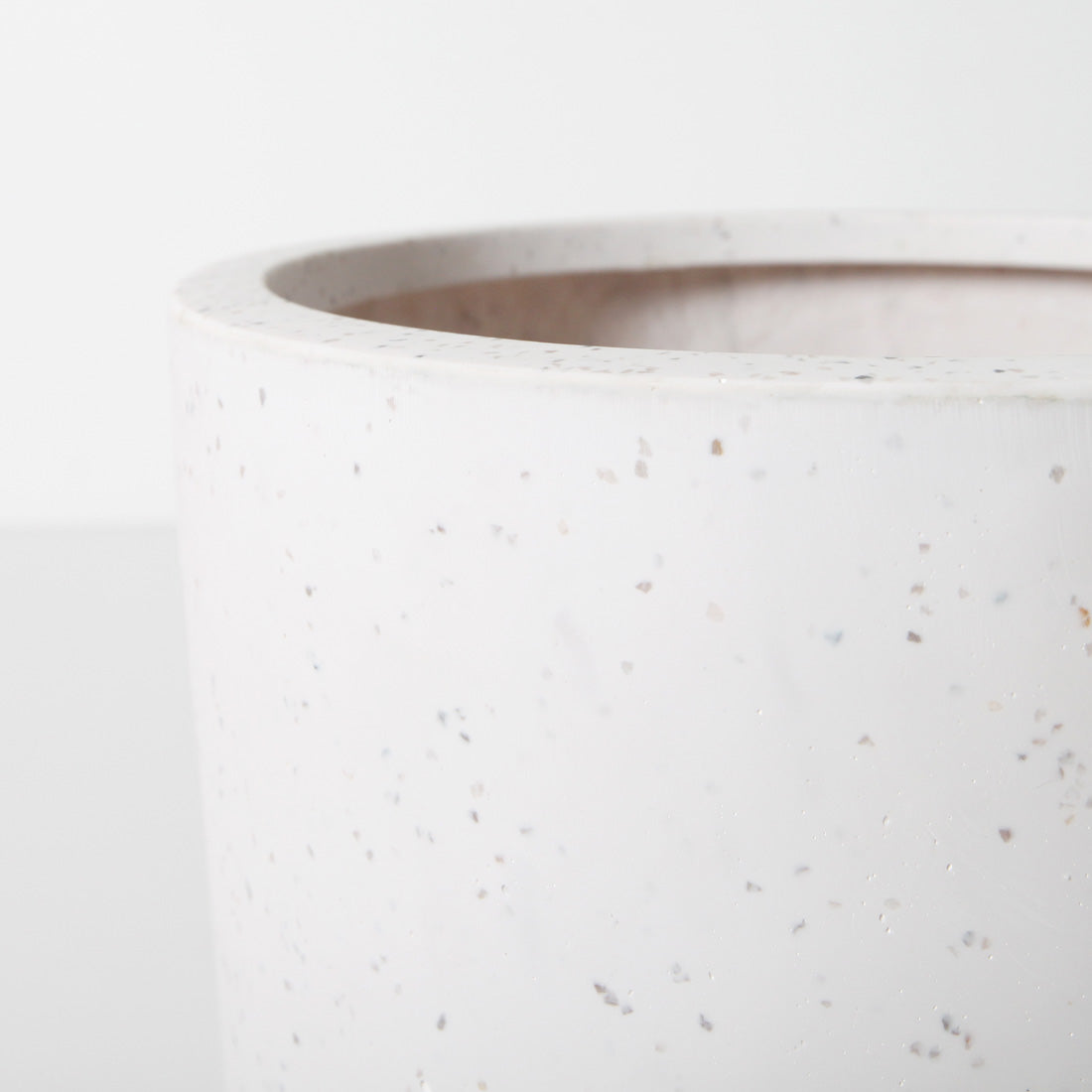 Bondi Plant Pot - White Terrazzo