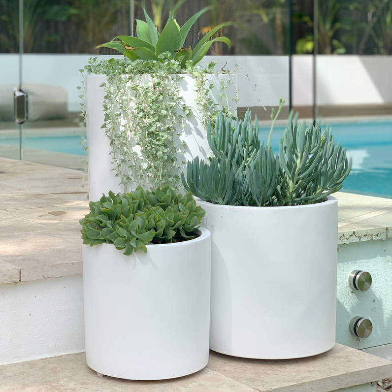 Bondi Plant Pot - White