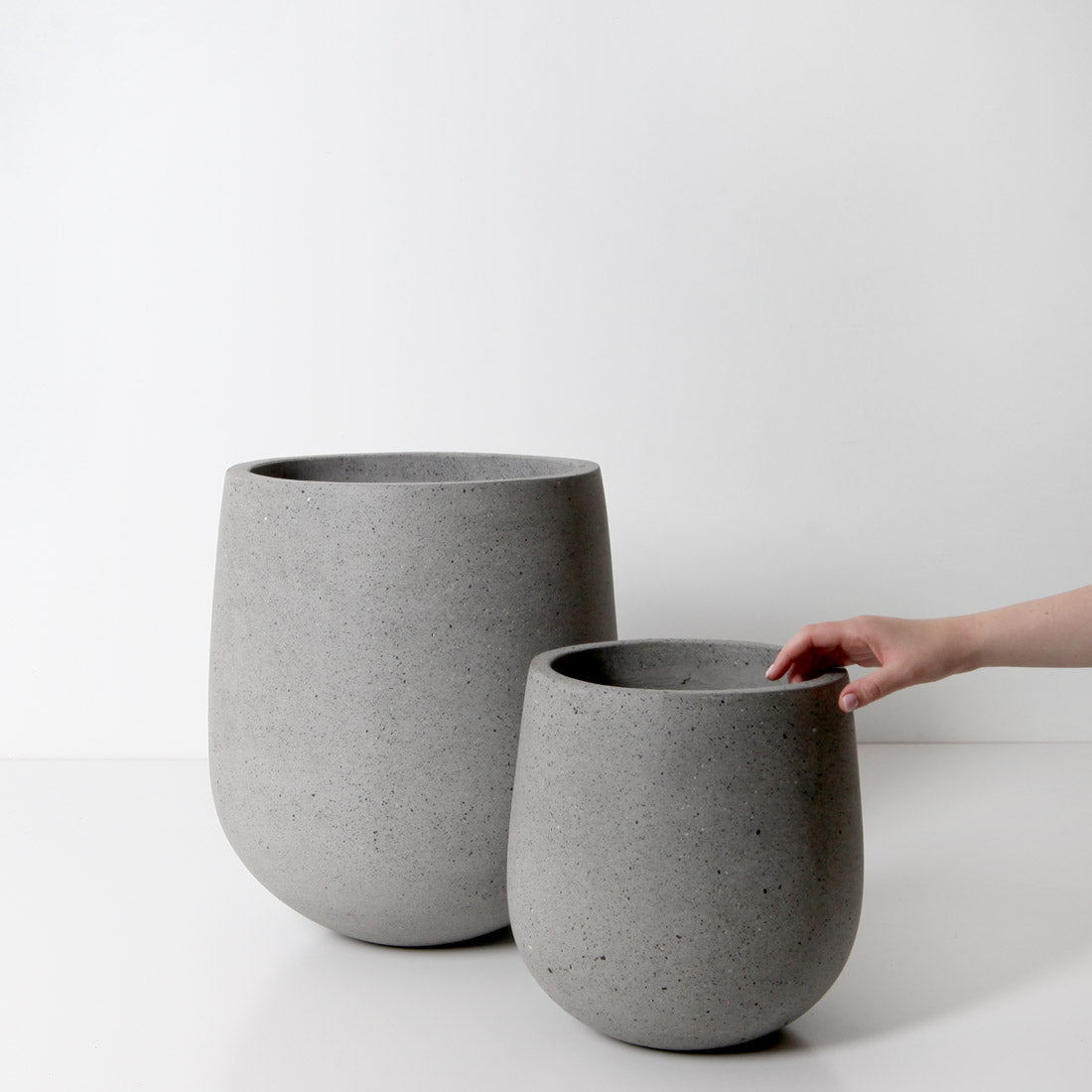 Laguna Plant Pot - Grey Terrazzo
