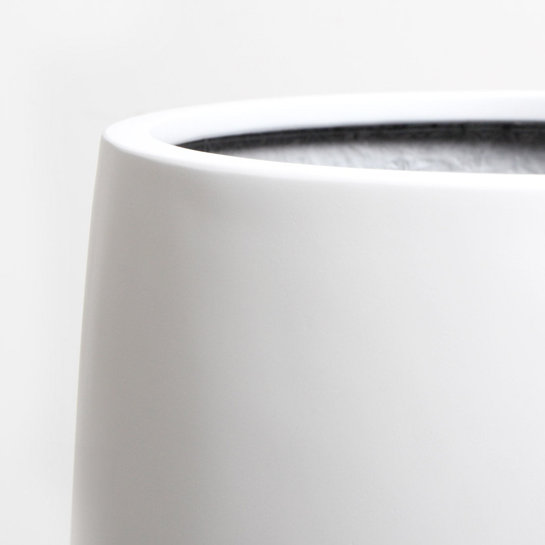 Malibu Tall Plant Pot - White