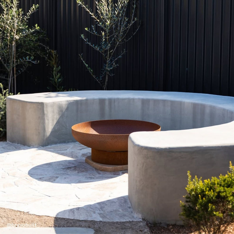 Phoenix 80 Rust Fire Pit