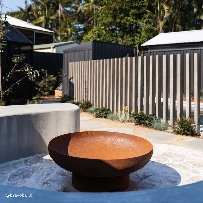Phoenix 80 Rust Fire Pit