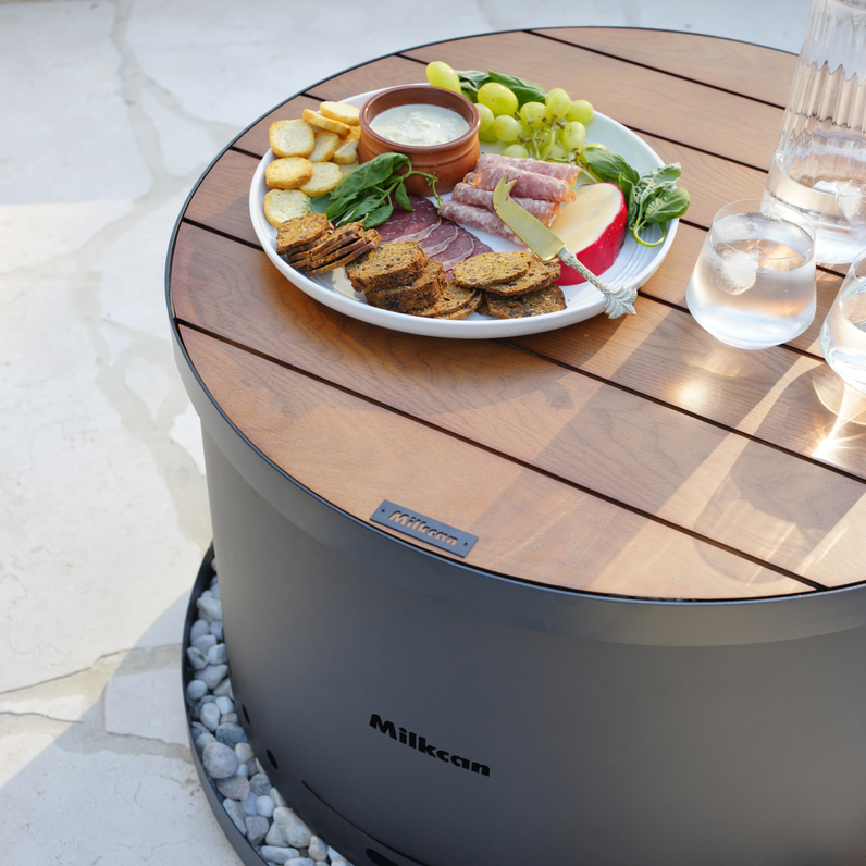 Sahara 70 Black Low Smoke Fire Pit