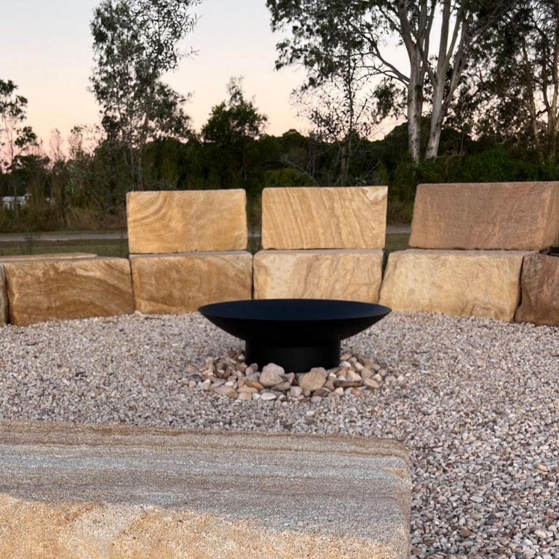Tucson 100 Black Fire Pit