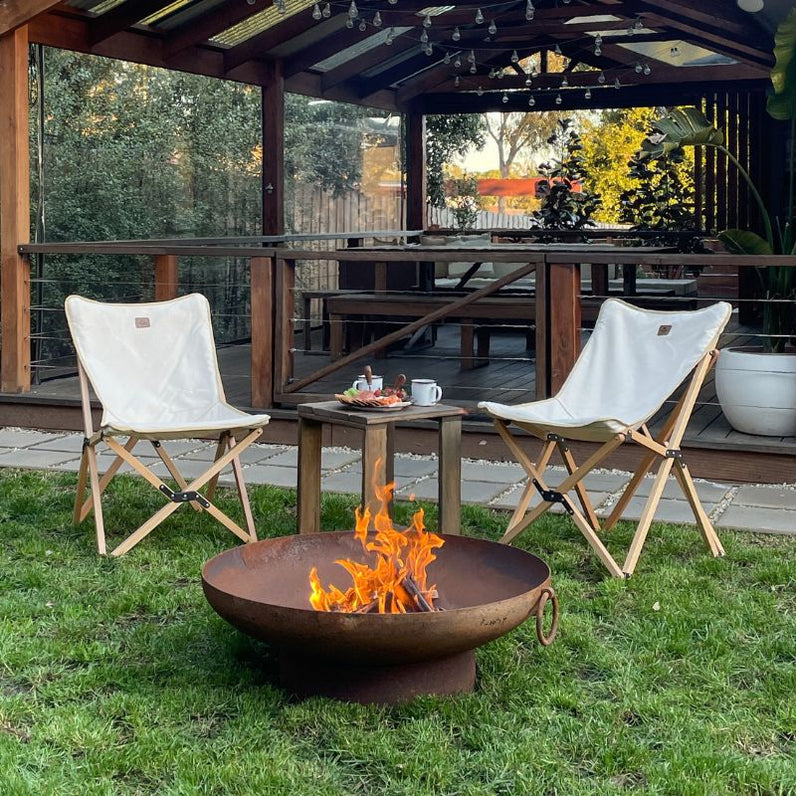 Cairo 90 Rust Fire Pit